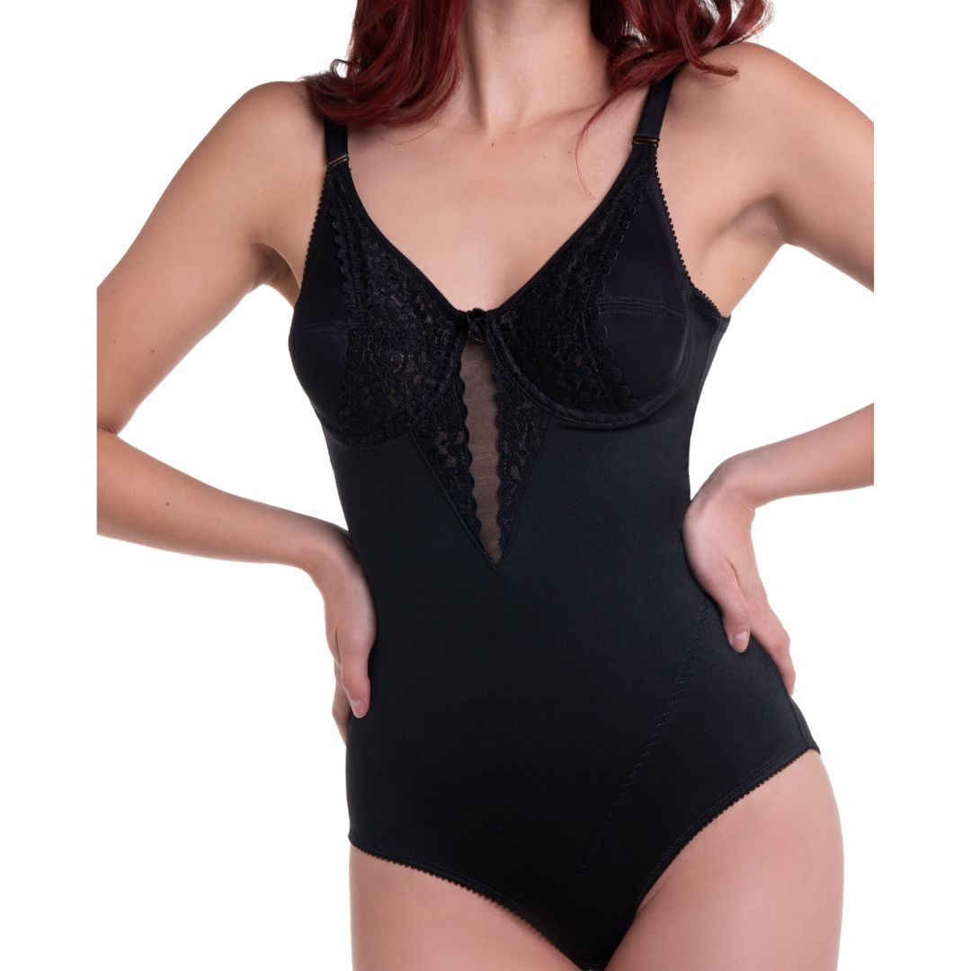 Body con control, copa con aro, ref. Celia